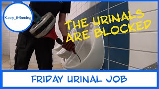 Friday job blocked urinals [upl. by Lafleur]