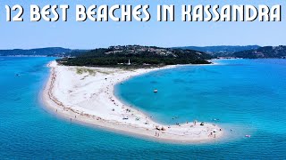 12 Best Beaches in Kassandra Halkidiki [upl. by Rimisac]