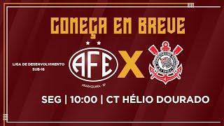 AO VIVO E COM IMAGENS  FERROVIÁRIA X CORINTHIANS  LIGA DE DESENVOLVIMENTO SUB16 2024 [upl. by Cote]