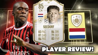 IS HE WORTH IT 🤔 85 BASE ICON SEEDORF REVIEW  FIFA 21 [upl. by Lundberg]