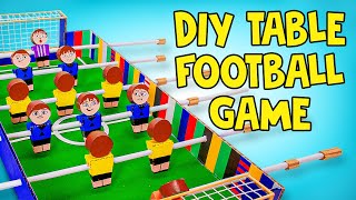 Crafting Champions ⚽ Simple StepbyStep Guide for DIY Table Football Game [upl. by Briny]