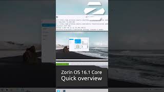 Zorin OS 161 Core Quick overview Shorts [upl. by Rintoul175]