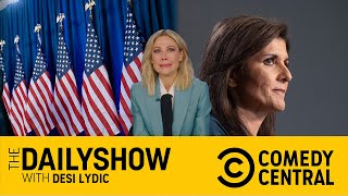 The Daily Show  Desi Lydic  Comedy Central [upl. by Ynad753]