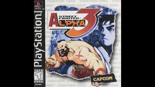 Street Fighter Alpha 3 PS1 [upl. by Acinot688]