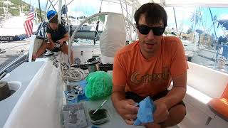 Tech Talk  How To Service a Lewmar Ocean Series Winch  Sailing Sweet Ruca [upl. by Hahnert]