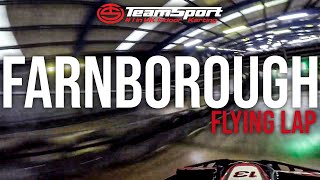 Flying Lap  TeamSport Karting Farnborough [upl. by Mazurek]