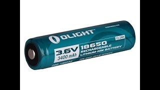 Olight Protected 18650B 3400mAh Battery Thorough Review And Test This Battery Delivers [upl. by Clo]