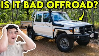 NEW 79 Series LANDCRUISER OFFROAD TEST  Water Crossings Corrugations and More [upl. by Richer]