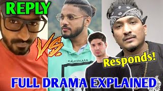 EMIWAY Vs RAFTAAR DIVINE amp KRSNA  Emiway Bantai Reply To Diss LIVE Full Drama EXPLAINED Neon Man [upl. by Oneal]