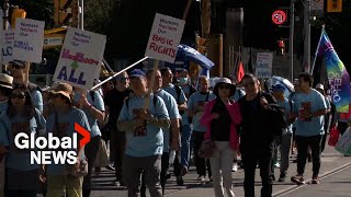 “We have to fight” Canada seeing renewed public support for unions [upl. by Cartwell383]