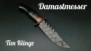 Damastmesser schmieden [upl. by Eisle]