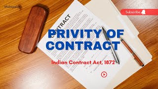 Privity of Contract  Law of contract [upl. by Nosemaj]