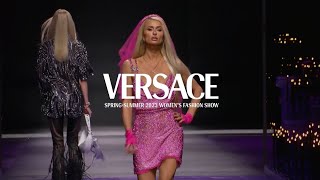 Versace SpringSummer 2023 Women’s  Fashion Show  Versace [upl. by Dionisio586]