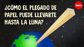 Cómo el plegado del papel te puede llevar a la luna  Adrián Paenza [upl. by Akenal]