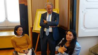 LUniversità Federico II di Napoli premia Angela Procida e Rossana Pasquino bronzo a Parigi [upl. by Tice]