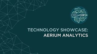 Technology Showcase AERIUM Analytics [upl. by Dnomad]