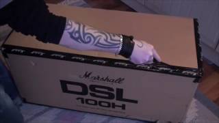 Marshall DSL100H Unboxing [upl. by Arayk890]