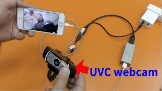 iOS support UVC  USB webcam connect to iPad [upl. by Sanford]