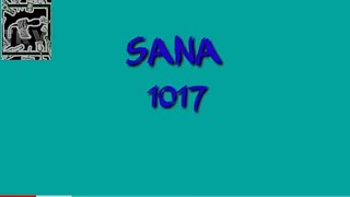 Sana KaraokeVideoke  1017 [upl. by Ynohtnael]