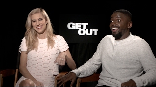 GET OUT interviews  Jordan Peele Allison Williams Daniel Kaluuya  FOX 5 DC [upl. by Sexela12]