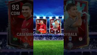 🇧🇷 Casemiro vs Dybala 🇦🇷 eafc fifa fifamobile eafcmobile fcmobile shorts football [upl. by Gass]