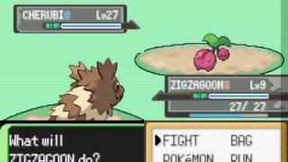 Pokemon Flora Sky Emerald Hack  Honey Tree Test [upl. by Dominy209]