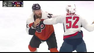 Nicolas Deslauriers Drops The Gloves With Dylan Mcllrath [upl. by Amapuna240]