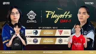 M6 MM Qualifier  Playoff Stage Day 1 [upl. by Mailliw]