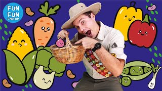 “Atrapando Vegetales” 🥦🥕🍅  Fun Fun Foncho Canciones Para Niños [upl. by Soneson]