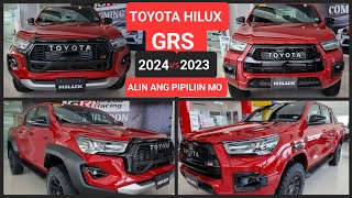 TOYOTA HILUX GRS 2024 MODEL VS 2023 MODEL [upl. by Annadiana]