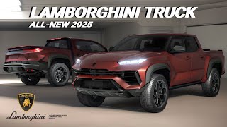 ALL NEW 2025 LAMBORGHINI TRUCK REVEALED REDESIGN  Digimods DESIGN [upl. by Modla]