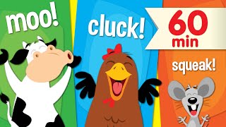 Animal Sounds Songs  More  Nursery Rhymes for Preschool  Super Simple Songs [upl. by Ahse]