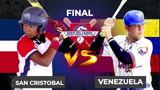 VENEZUELA VS DOMINICANA SC FINAL Serie del Caribe Pony 2022 [upl. by Akemej]