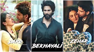 Bekhayali Fullscreen Whatsapp Status  Kabir Singh Dialogue  Dard Tumhara Status  Sad Song Status [upl. by Valentino]