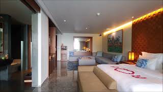 Anantara Uluwatu Bali Resort Ocean View Pool Suite room tour staycation [upl. by Yerggoeg]