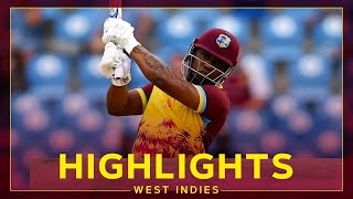 Evin Lewis and Shai Hope Star  Highlights  West Indies v England  4th T20I [upl. by Hakan945]