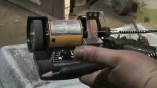 Harbor Freight 3quot Mini Bench Grinder [upl. by Eelarual]