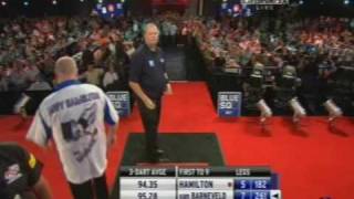 UK Open 2009 Day 3 Afternoon Session Hamilton vs van Barneveld 5 [upl. by Boudreaux]