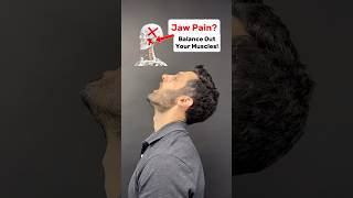 Do you have jaw pain Try these musclebalancing exercises to help tmj tmjdisorder jawpain [upl. by Dreeda770]