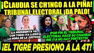 CAMPECHANEANDO MARTES ¡CLAUDIA SE CH1G4 A LA PIÑA ¡TRIBUNAL ELECTORAL LE DA PALO INE PROSIGUE [upl. by Meekyh677]