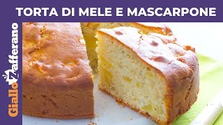 TORTA DI MELE E MASCARPONE sofficissima e senza burro [upl. by Annoit239]