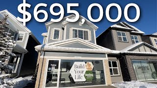 New Construction Calgary Home  Sterling Homes  Calgary Real Estate  Legacy  Birkley Model [upl. by Ytisahcal996]