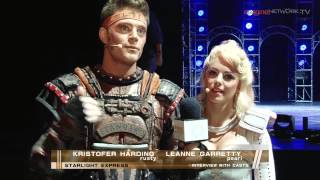 Starlight Express Interview with Cast Rusty and Pearl Kristofer and Leanne [upl. by Pallas397]