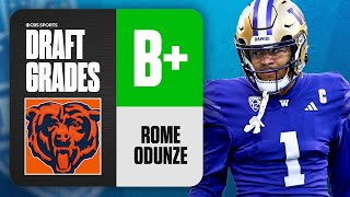 2024 NFL Draft Grades Bears select Rome Odunze No 9 overall  CBS Sports [upl. by Ormiston]