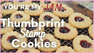 Pomegranate Jam Thumbprint Cookies [upl. by Koval]