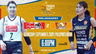 CIGNAL VS KURASHIKI  PVL INVITATIONAL CONFERENCE  6PM  SEPTEMBER 11 2024  PHILSPORTS ARENA [upl. by Lednor]