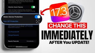 iOS 1731 amp 174  Settings You NEED To Change IMMEDIATELY [upl. by Llemart]