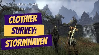 ESO Clothier Survey Stormhaven [upl. by Hassi481]