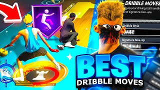 BEST DRIBBLE MOVES amp COMBOS IN NBA 2K22  BECOME A DRIBBLE G0D w THE FASTEST DRIBBLE MOVES [upl. by Ayamat]