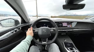 New 2022 DS 4 Performance Line  POV Driving  PureTech 180 [upl. by Yht]